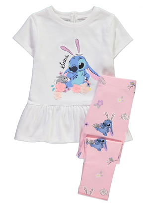 LILO & STITCH Short Sleeve T-Shirt & Leggings Set