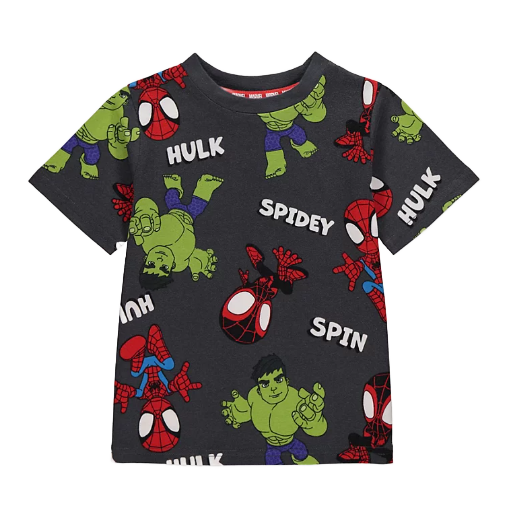 MARVEL COMICS Charcoal T-Shirt