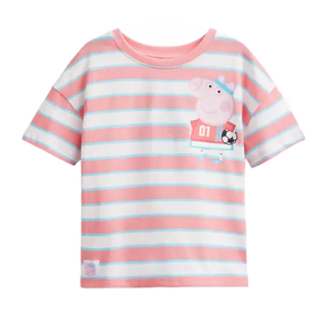 PEPPA PIG Stiped Soccer T-Shirt