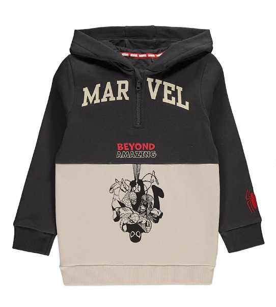 SPIDERMAN Two Tone Hooded Sweatshirt*