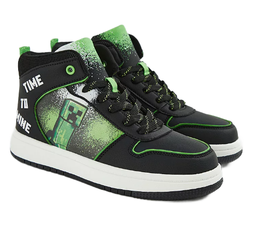 Minecraft | High Top Trainers | Little Gecko