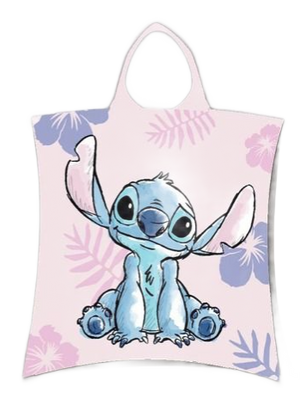 LILO & STITCH Pink Hooded Towel