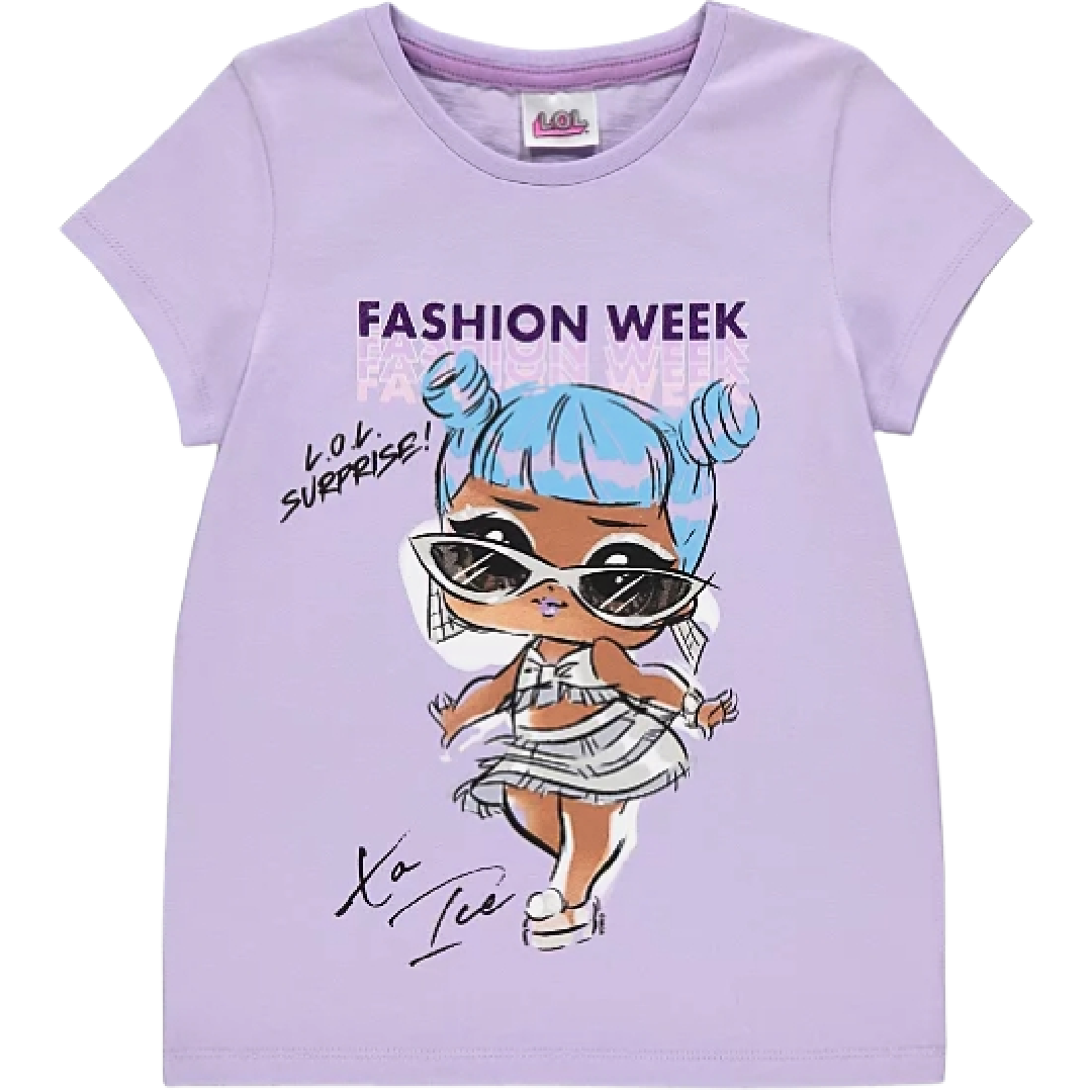 LOL Surprise | Lilac Fashion Week T-Shirt | Little Gecko