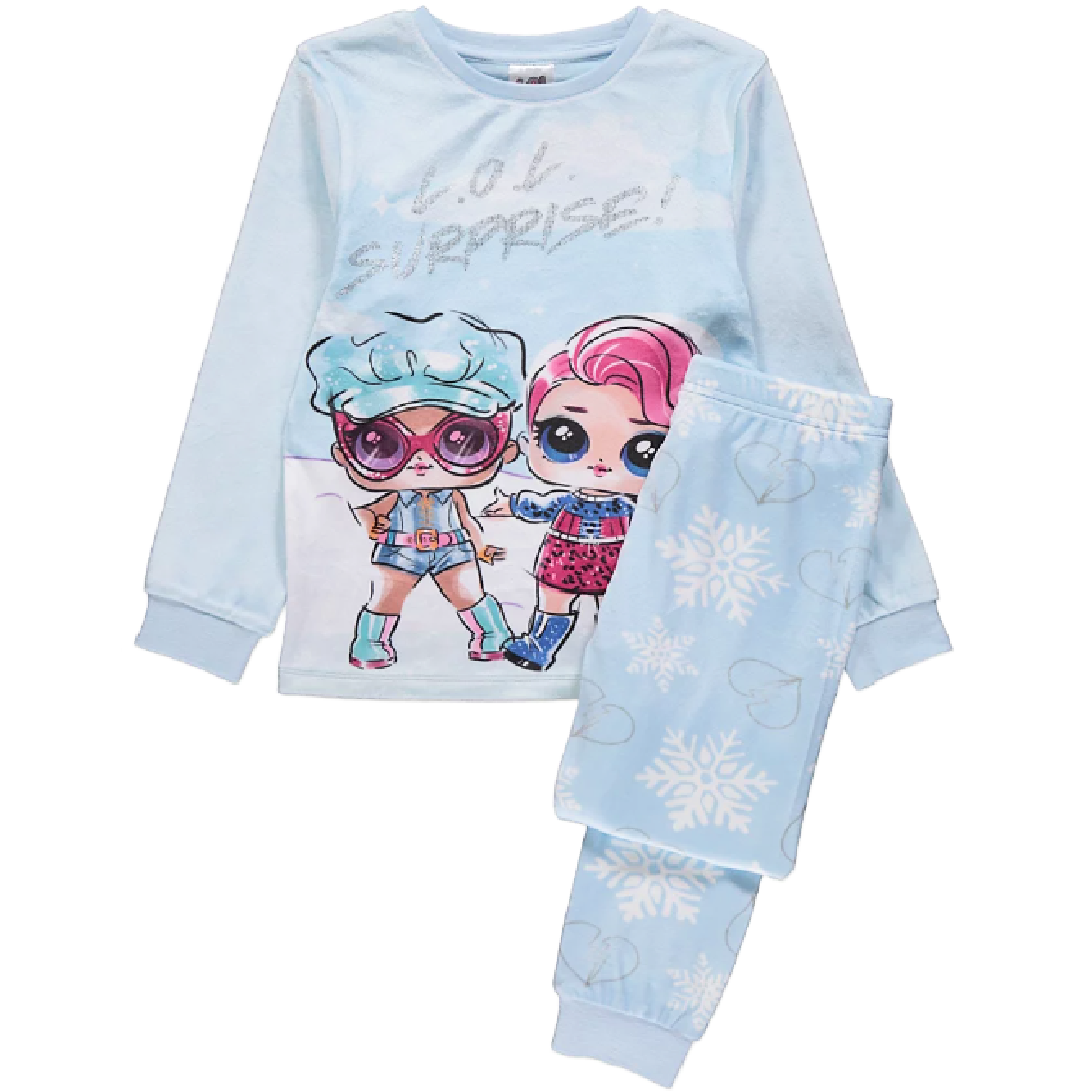 LOL Surprise | Blue Velour Pyjamas | Little Gecko