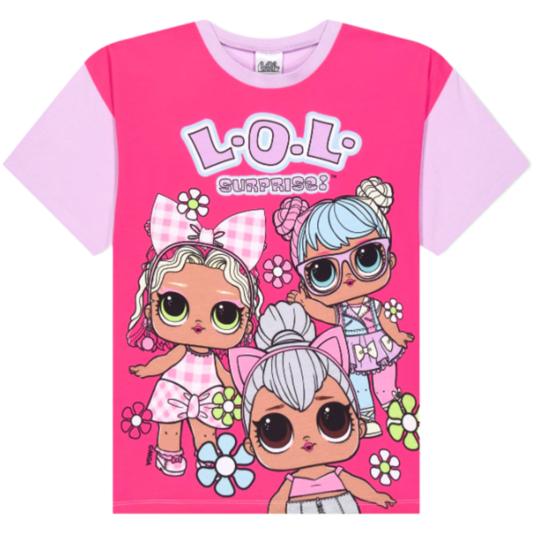 LOL Surprise | T-Shirt & Bike Shorts Set | Little Gecko