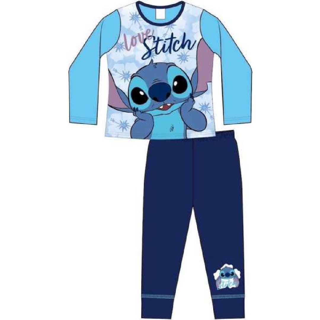 Lilo & Stitch | Blue/Navy Stitch Pyjamas | Little Gecko