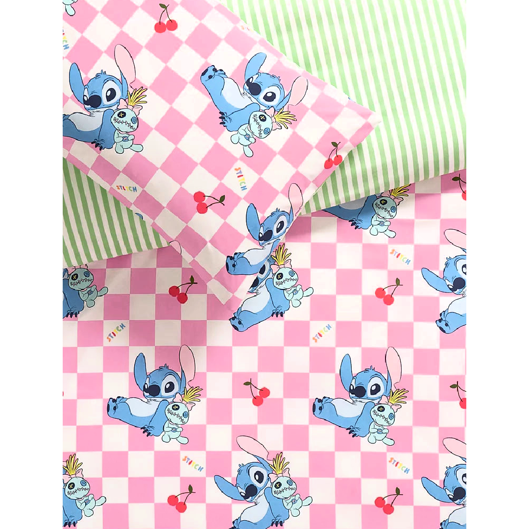 Lilo & Stitch | Lucky Charm Double/Queen Bed Quilt Cover Set | Little Gecko