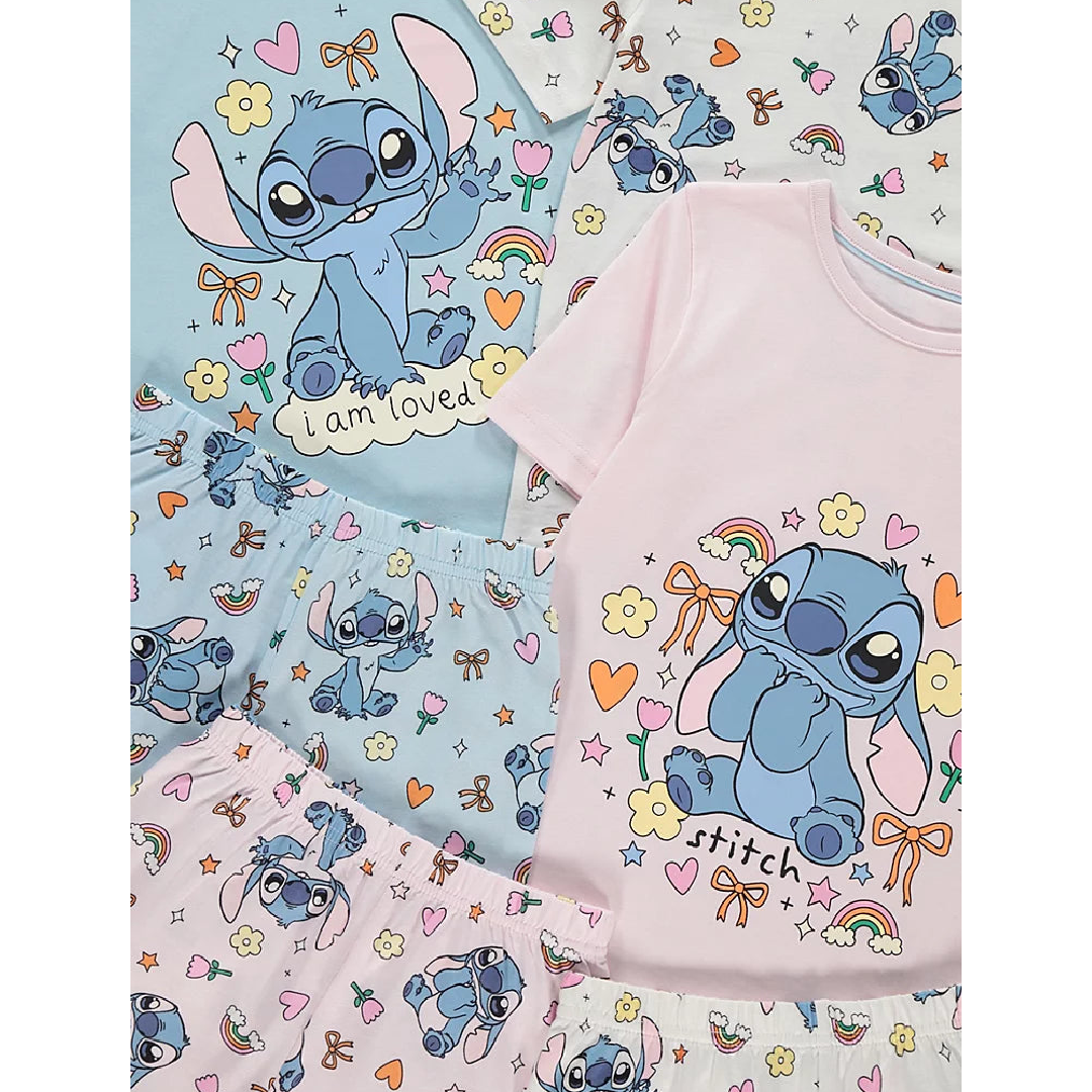 LILO & STITCH 3 Pack Pyjama Set