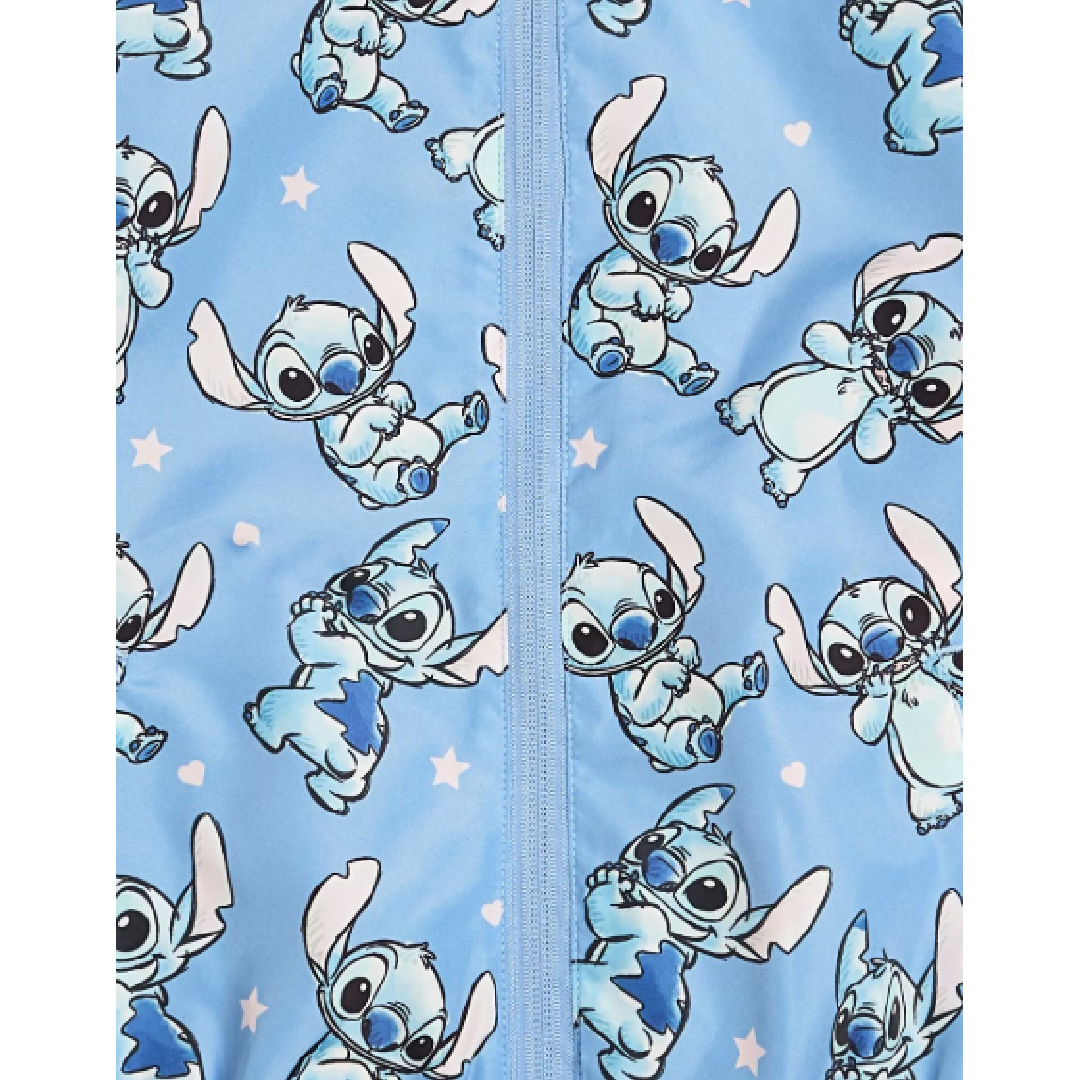 Lilo & Stitch | Lightweight Blue Raincoat | Little Gecko