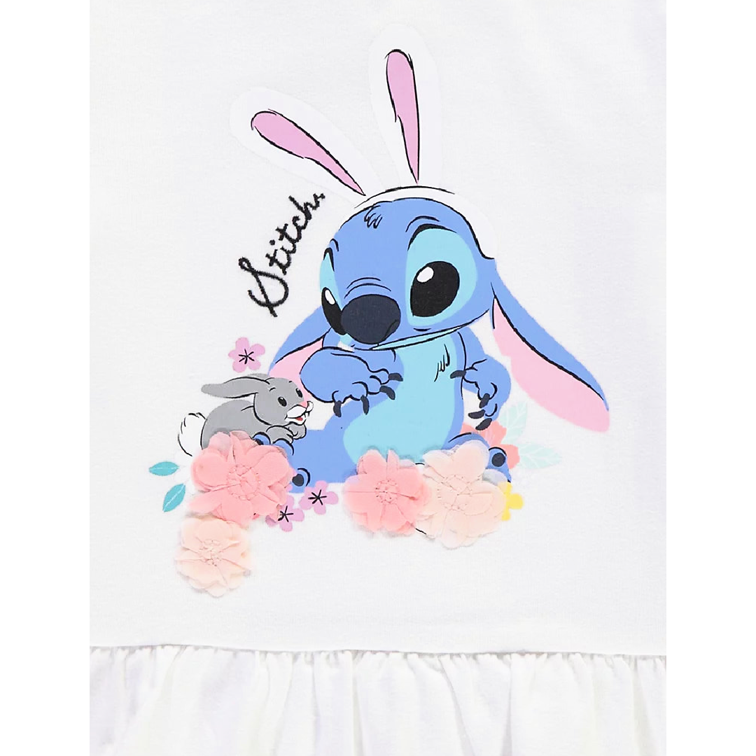 Lilo & Stitch | Floral T-Shirt & Pink Leggings Set | Little Gecko