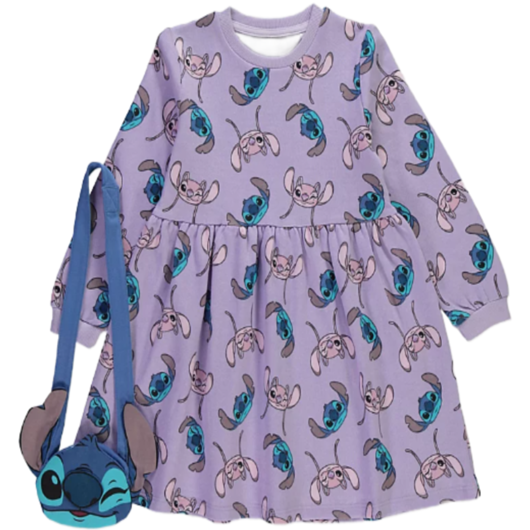 Lilo & Stitch | Sweater Dress & Bag Set | Little Gecko