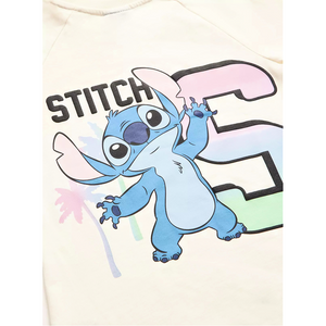 Lilo & Stitch | Cream Short Sleeve T-Shirt | Little Gecko