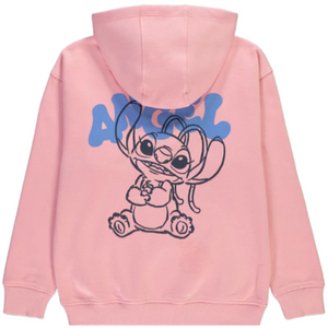 Lilo & Stitch | Pink Angel Hoodie | Little Gecko