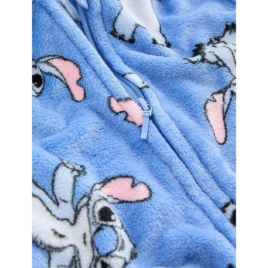 Lilo & Stitch | Blue Fleece All-In-One | Little Gecko