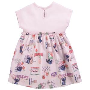 Lilo & Stitch | Pink Aloha Dress | Little Gecko
