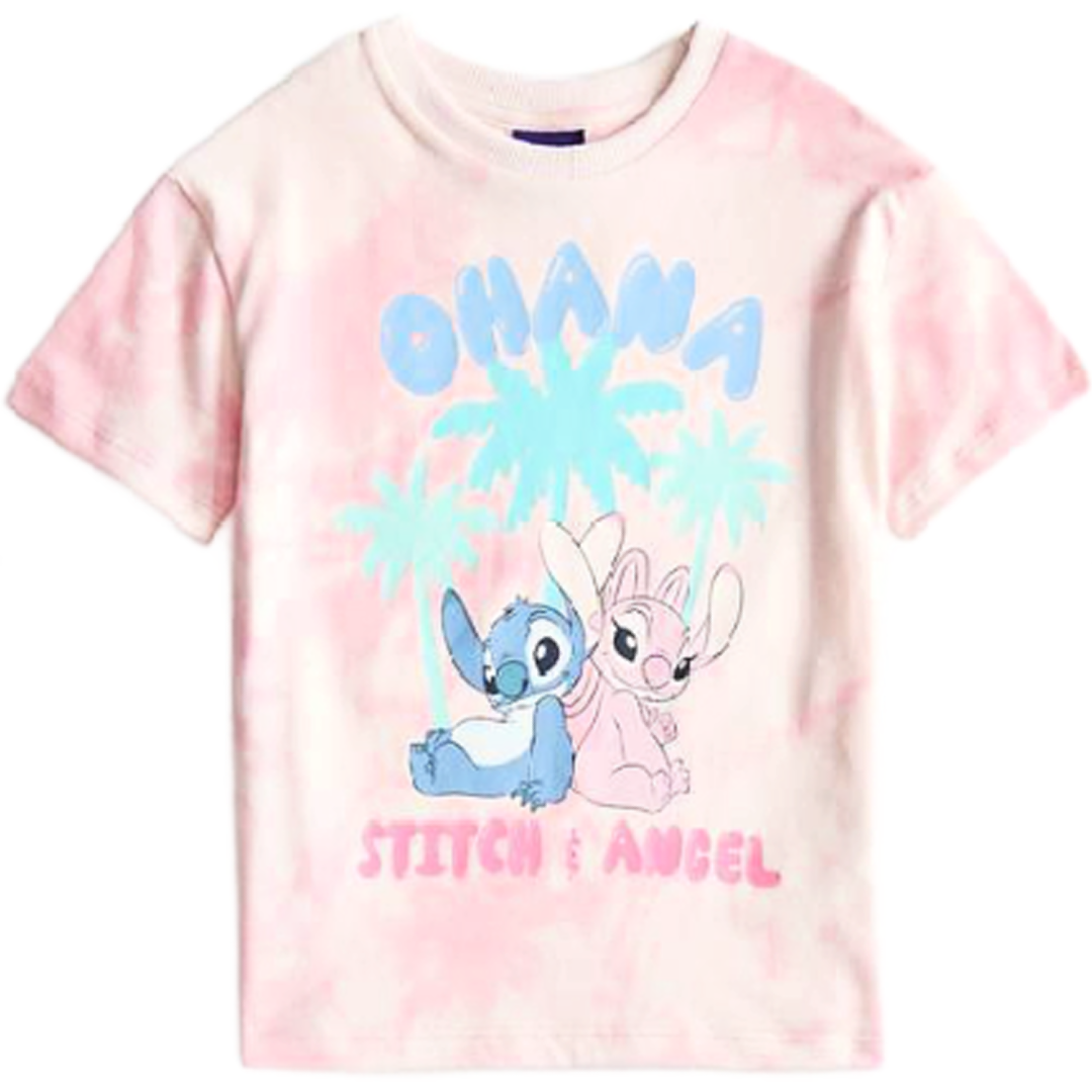 Lilo & Stitch | Ohana Short Sleeve T-Shirt | Little Gecko