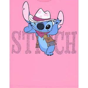 Lilo & Stitch | Pink Cowboy T-Shirt | Little Gecko