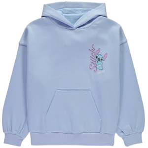 LILO & STITCH Blue Stitch Hooded Sweatshirt