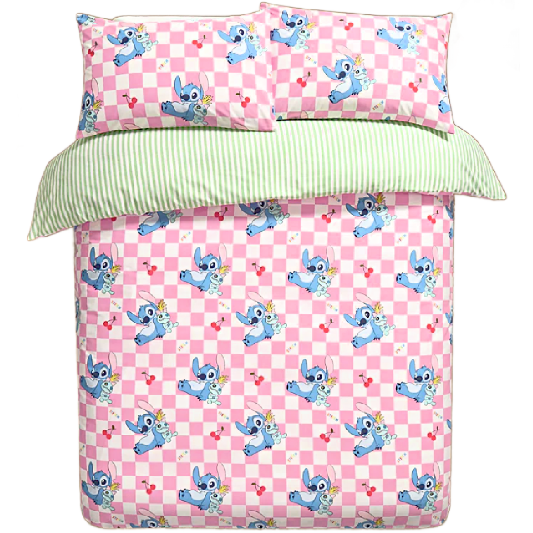 Lilo & Stitch | Lucky Charm Double/Queen Bed Quilt Cover Set | Little Gecko