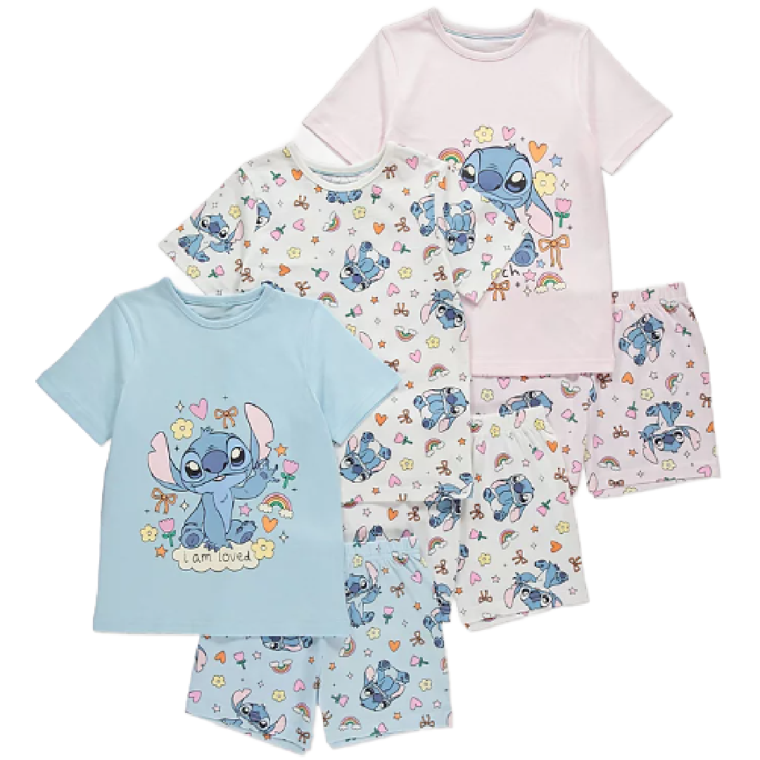 LILO & STITCH 3 Pack Pyjama Set