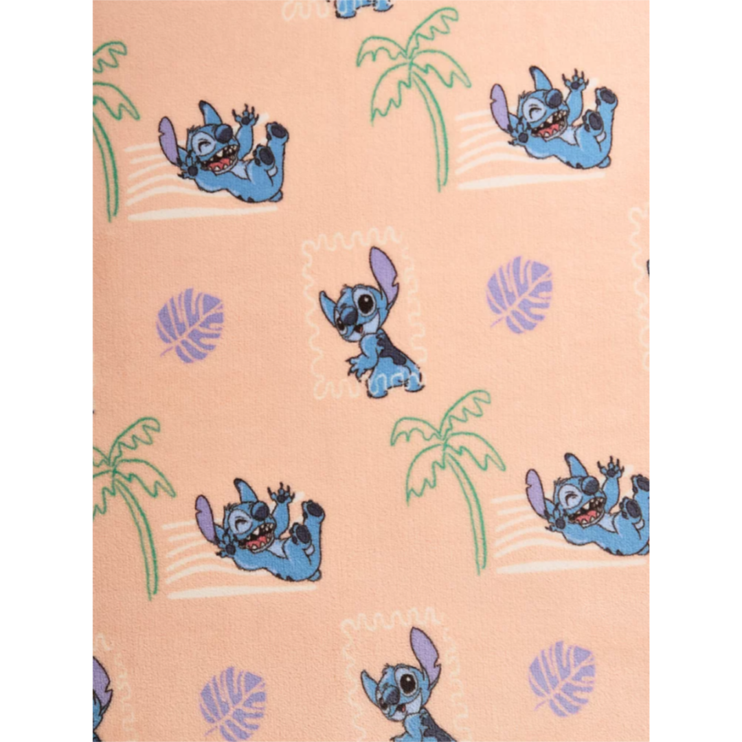 Lilo & Stitch | Blanket - Peach Palms | Little Gecko