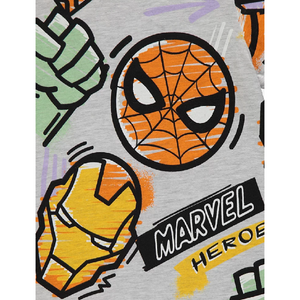 Marvel Comics | Grey All Over Print T-Shirt | Little Gecko