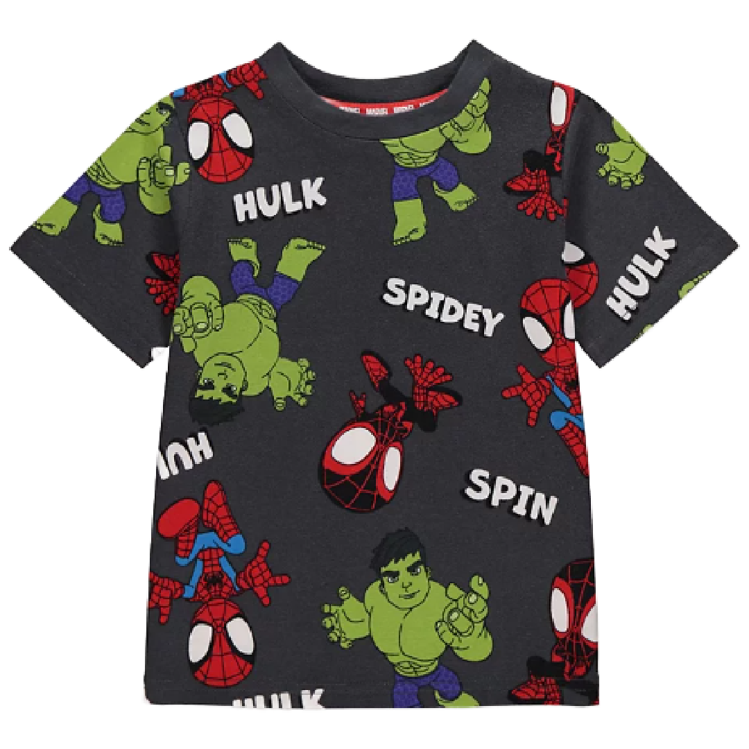 MARVEL COMICS Charcoal T-Shirt