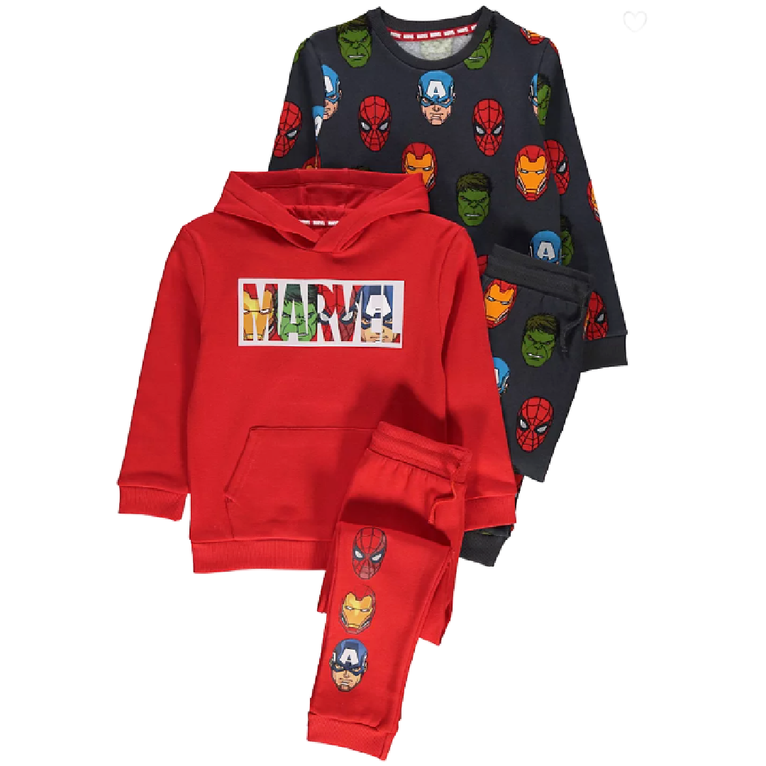 Marvel Comics | 2pk Jogging Set | Little Gecko