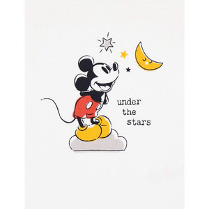 Mickey Mouse | 2pk Cream/Rust Pyjamas | Little Gecko