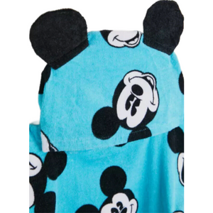 Mickey Mouse | Blue Hooded Towel | Little Gecko