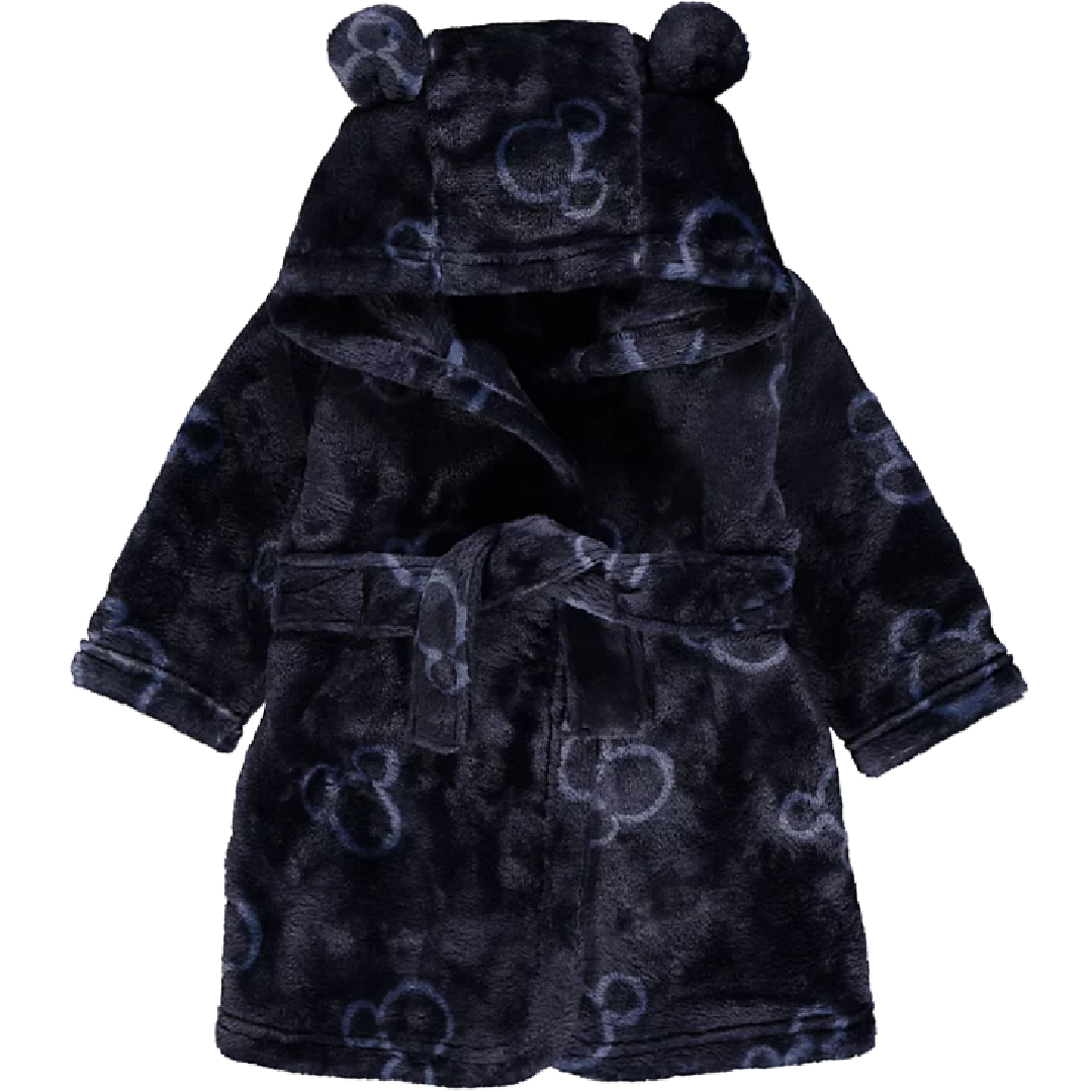 Mickey Mouse | Navy Dressing Gown | Little Gecko