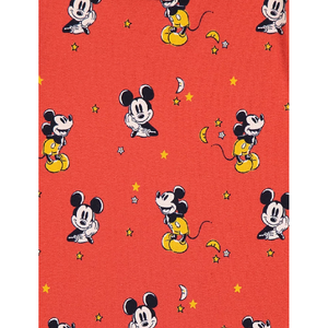 Mickey Mouse | 2pk Cream/Rust Pyjamas | Little Gecko