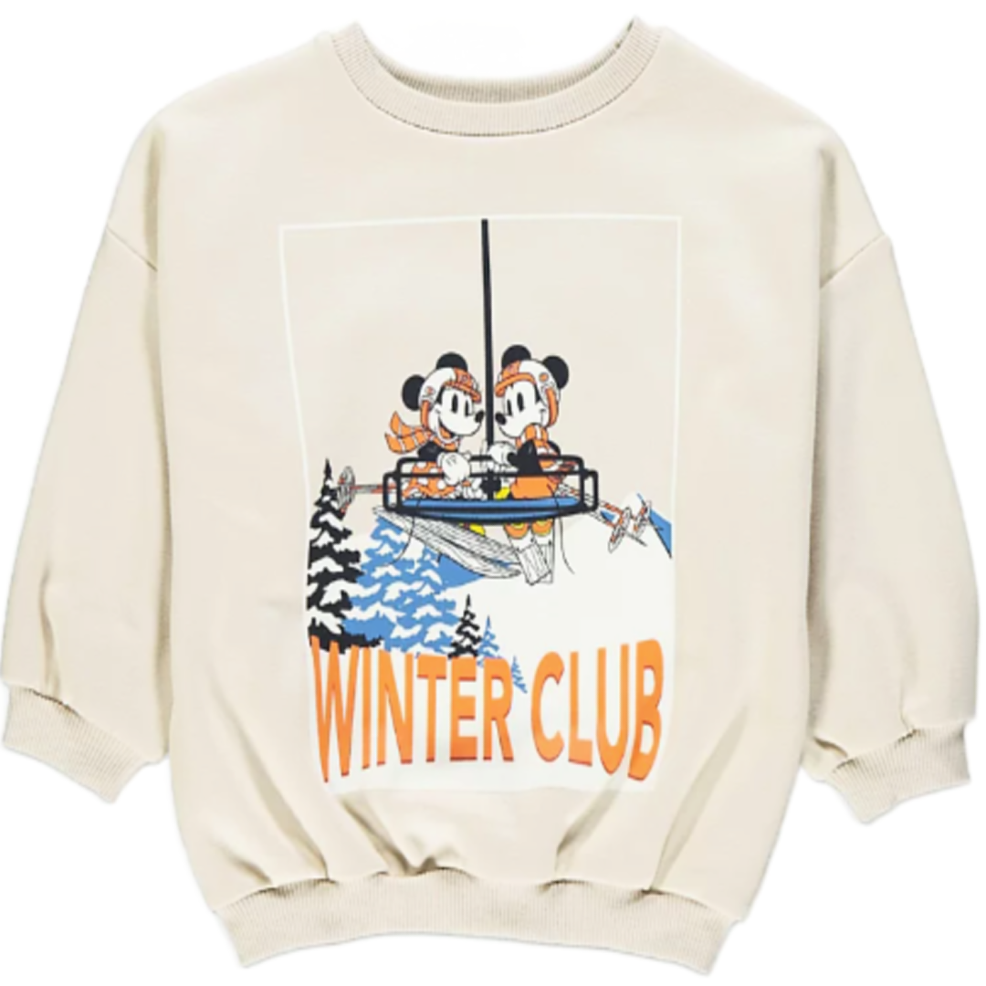 Mickey Mouse | Winter Club Sweatshirt | Little Gecko