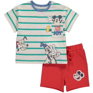MICKEY MOUSE T-Shirt & Shorts Set
