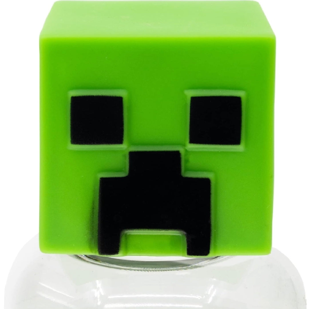 Minecraft | 3D Topper Drink Bottle | Little Gecko