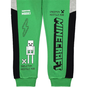 Minecraft | Green Creeper Jogging Pants | Little Gecko