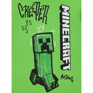 Minecraft | Green Graffiti T-Shirt | Little Gecko