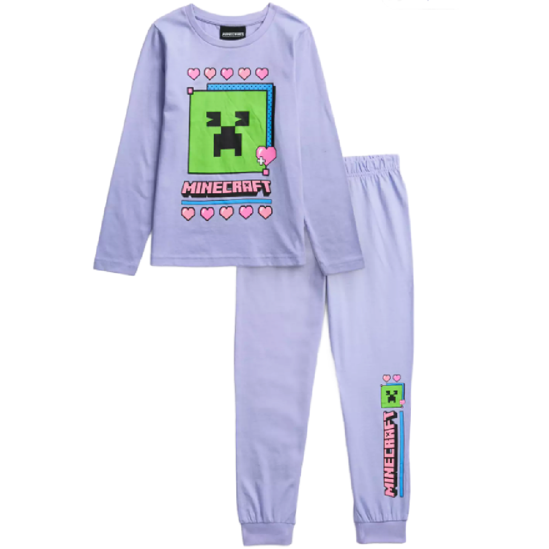 Minecraft | Lilac Pyjamas | Little Gecko