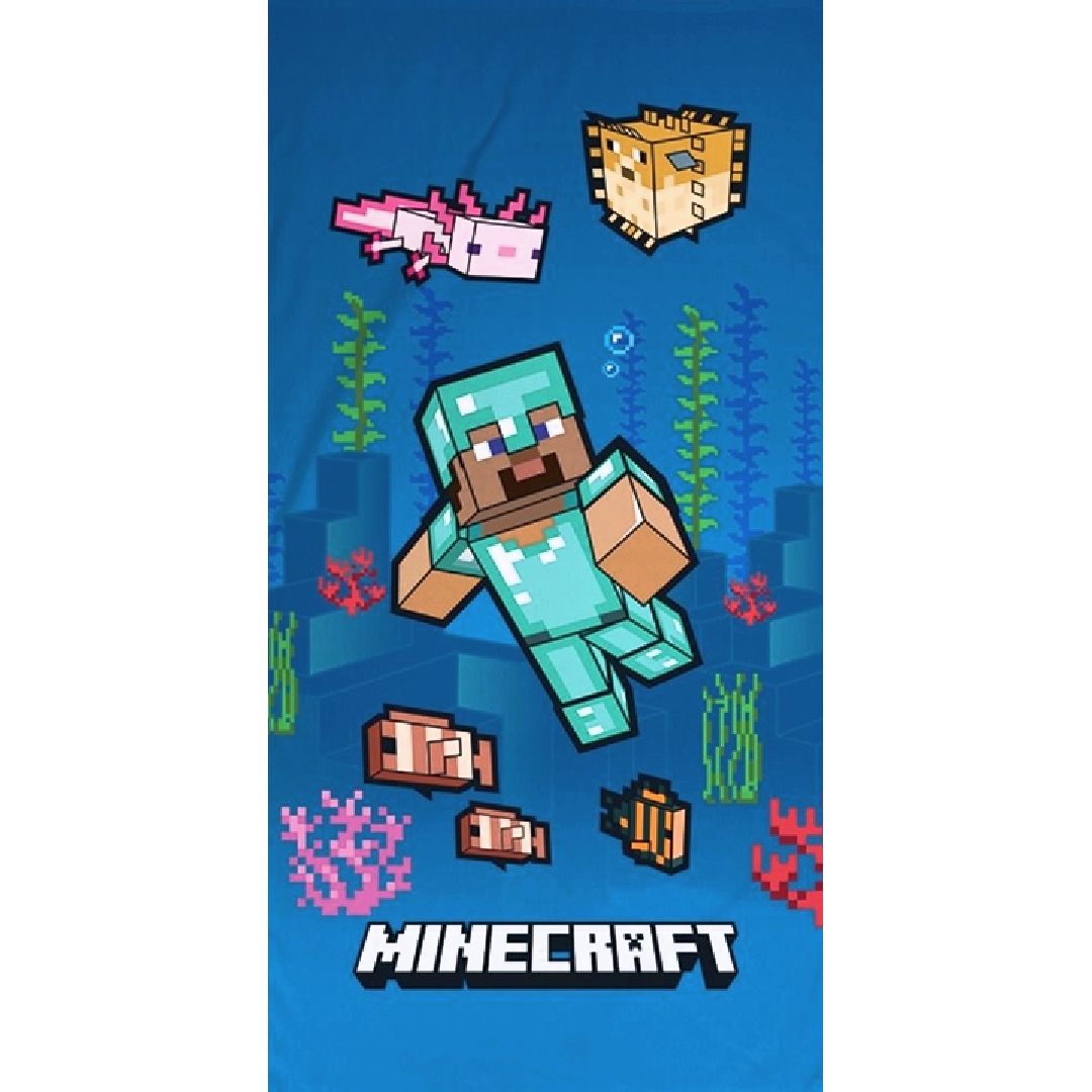 Minecraft | Ocean Towel | Little Gecko