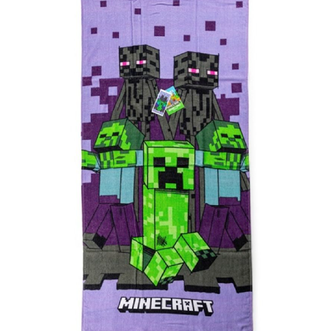 Minecraft | Towel - Sword & Creeper | Little Gecko