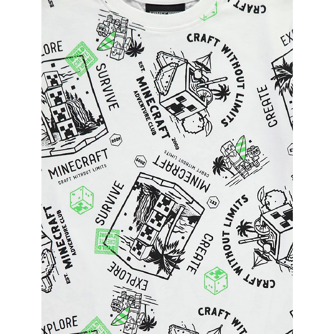 Minecraft | 2pk T-Shirts | Little Gecko