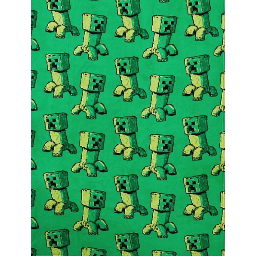 Minecraft | Blanket - Creeper | Little Gecko