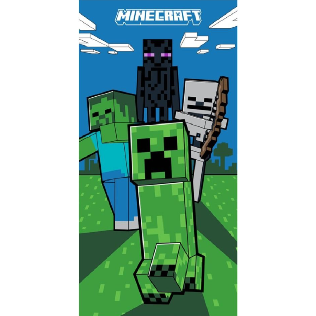 Minecraft towel hotsell