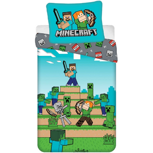 Minecraft | We Got This Single Bed Quilt Cover Set | Little Gecko