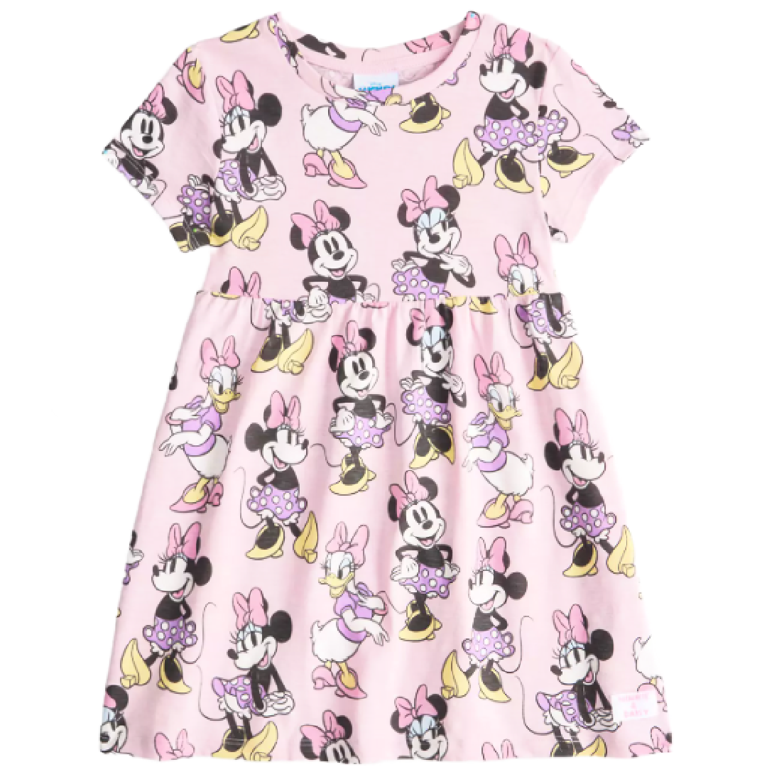 Minnie Mouse | Short Sleeve Dress | Little Gecko
