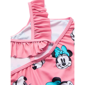 Minnie Mouse | Pink Ruffle Swimsuit | Little Gecko