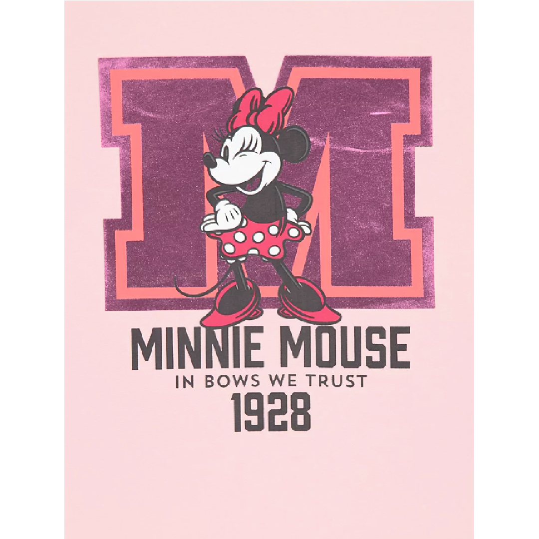 Minnie Mouse | Pink Vintage T-Shirt | Little Gecko