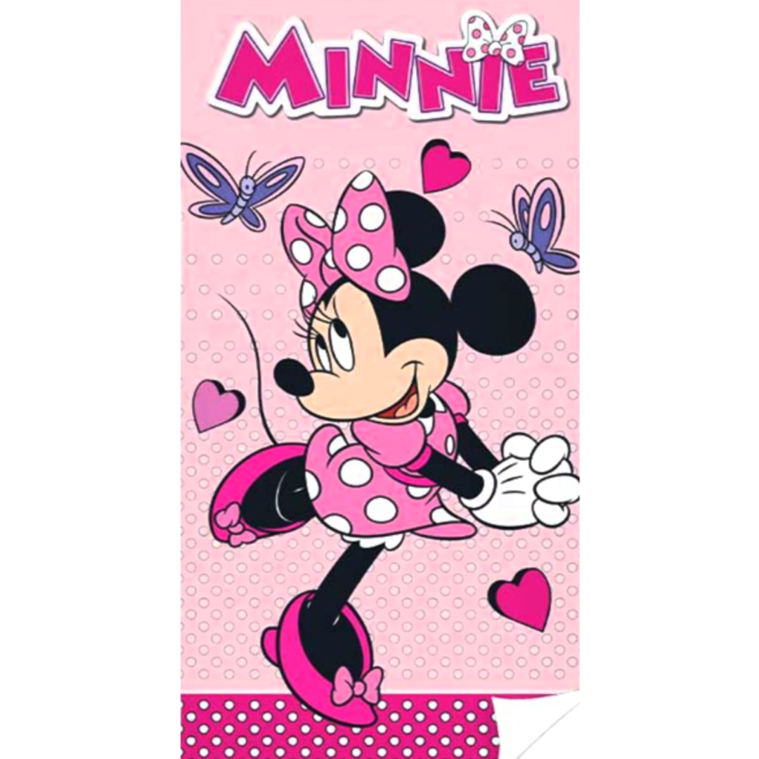 Minnie Mouse | Spotty Towel | Little Gecko