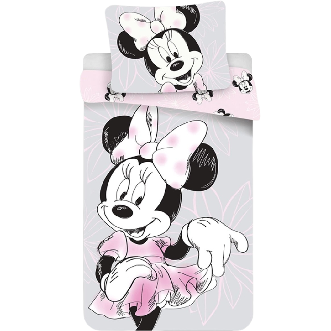 Minnie Mouse | Beautiful Single Bed Quilt Cover Set | Little Gecko