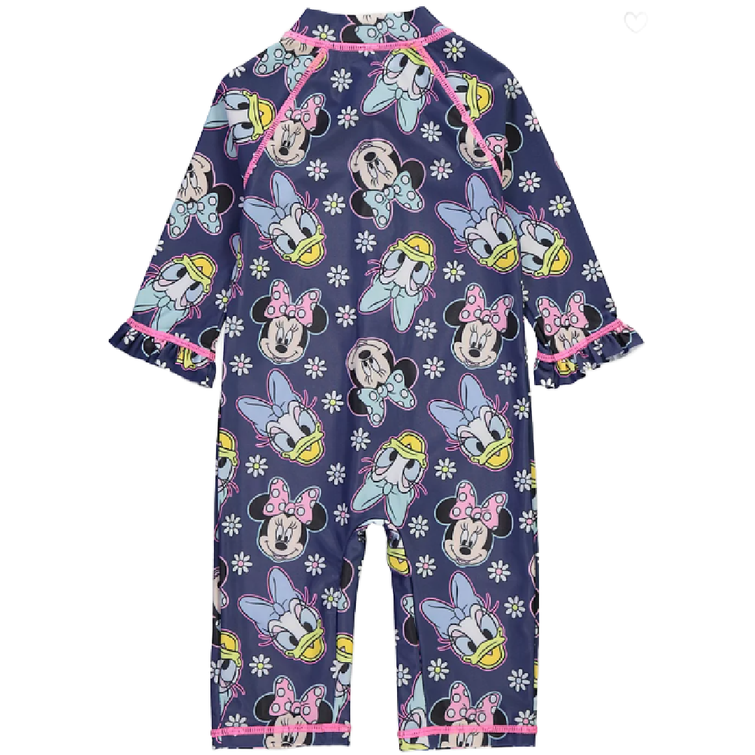Minnie Mouse | Minnie & Daisy Navy Sunsuit | Little Gecko